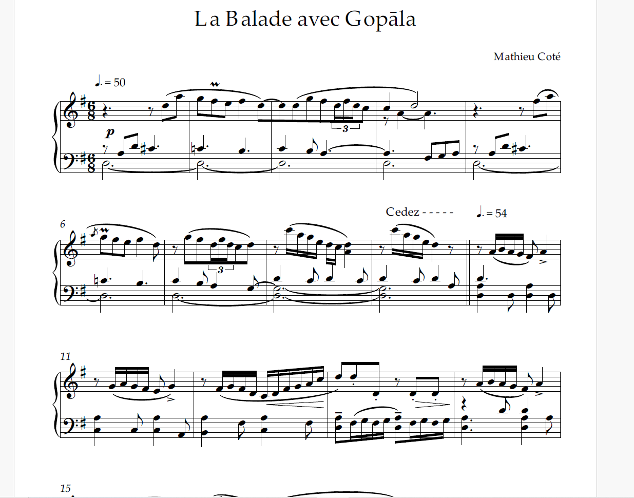 La Balade avec Golapa