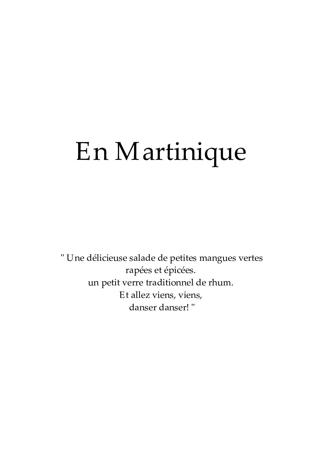 En Martinique