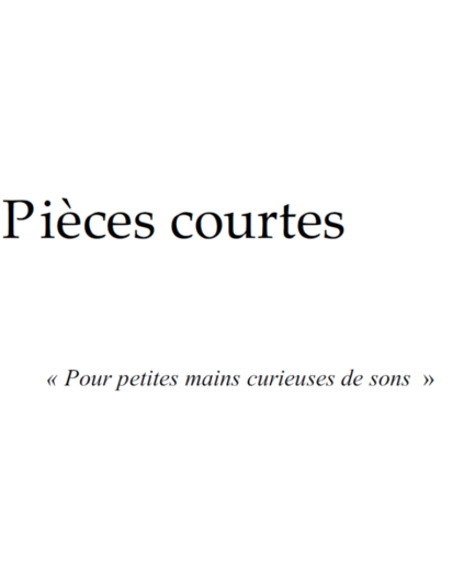 2_Pièces_Courtes