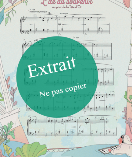 L'ile du Souvenir (version sans illustrations et avec notation des doigtés)