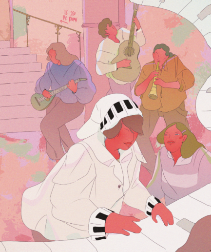 Les Gones De La Rue De Marseille (version sans illustrations et avec notation des doigtés)